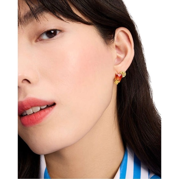 KATE SPADE • Sweet Treasures Stud Cocktail Earrings - Picture 2 of 7